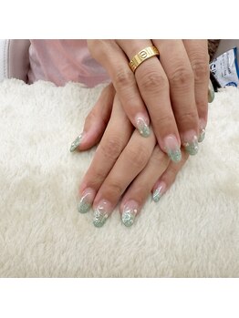 グリッターネイル