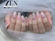 ゼン ネイル デザイン 池袋(ZEN NAIL DESIGN)/* 長 さだしやり放題×つけ放題