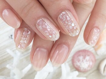 アイラッシュアンドネイル専門店 クラル(CURAR)/ヌーディネイル¥7980