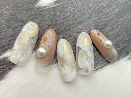 冬のニュアンスアート