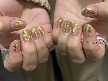 ミエレ(miele)/冬カジュアルキラキラニュアンス