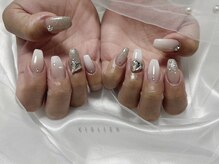 ヴィオリッシュ 大元店(VIOLISH)/white × champagne gold