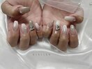 white × champagne gold