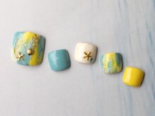 キャンアイドレッシー ヨコハマ元町店(Can I Dressy)/ニュアンス/海/夏/フット