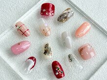 ネイルクイック ノースポート モール店の雰囲気（アート込みの定額コース　8800円／11000円　カラー変更無料♪）