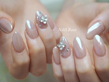 ネイルローズ(NAIL Rose)の写真/年齢を重ねた手元を、上品に美しく魅せるネイル＊毎日の所作まで美しく見せたい方におすすめです◇