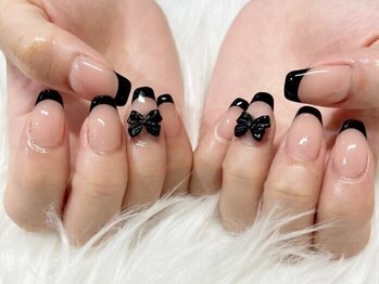 キャンアイドレッシー 寝屋川店(Can I Dressy)の写真/オフィスに馴染むのに、どこか特別。繊細なこだわりを詰め込んだ上質なシンプルネイルで理想の指先に★