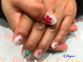 ジー フィンガー 千葉店(G)/クリスマスネイル
