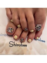 トータルサロン 白べぇーっ プラス/ヒョウ柄ネイル