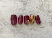 シンプリー 西荻窪店(Simpliee)/定額ネイル￥7900