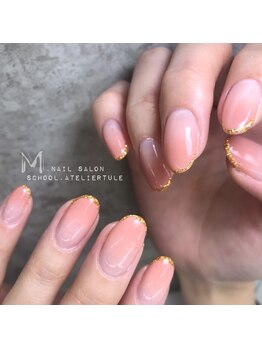 アトリエ トゥーレ(atelier tule)/グラデーションとラメライン