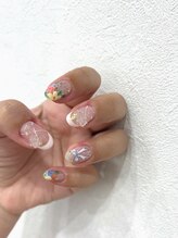 シー(SHE)/フラワーネイル