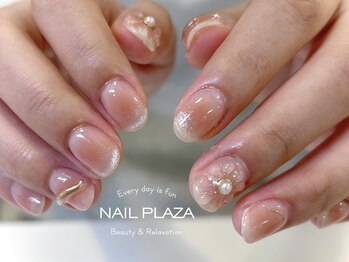 ネイルプラザ 河原町OPA店(NAIL PLAZA)/チークネイル