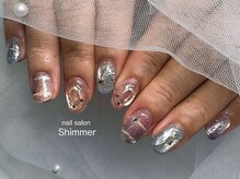 シマー(Shimmer)/星座ネイル