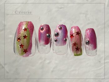 クレオ 名古屋駅店(Cleo)/【パラジェル】モードネイル