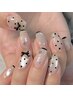 HAND【アートネイル】持込相談可パラジェル.フィルイン対応/30日以内オフ無料
