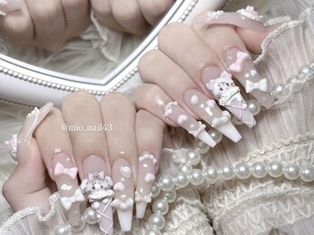 リンドネイル バイ モカ アンド ララ(Lind nail by moca and LaLa)/【mio】ホイップネイル