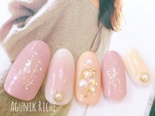 アグニークリッシェ(Agunik Riche)/【チークネイル】