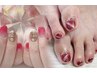 8月限定★　【hand&foot】　アート２本付き　￥12000