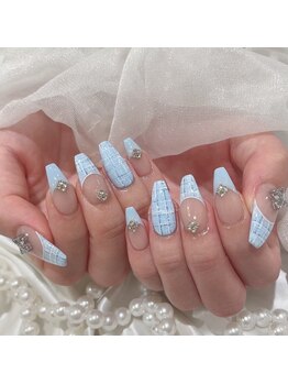 ラビィ 新宿店(Raviy)/ツイードネイル