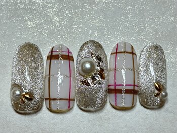 マグネット チェック柄