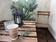 アロマ アンド ドライヘッドスパ 至福のひととき/店内バルコニー