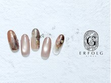 エアフォルクギンザ 横浜店(ERFOLG GINZA)/秋カラーでニュアンスデザイン