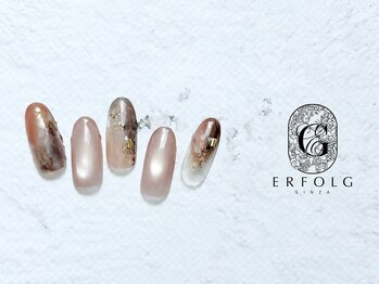 エアフォルクギンザ 横浜店(ERFOLG GINZA)/秋カラーでニュアンスデザイン