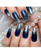 リファイン(Re:fine)/大人デザイン♪ネイビーカラー