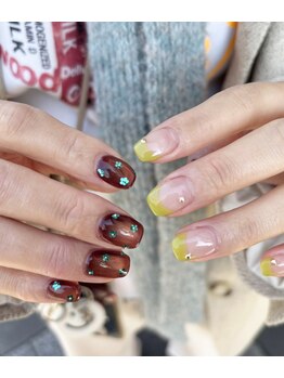 アミュレット(amulet)の写真/《9時～OPEN》北花田駅徒歩30秒/駐車場/駐輪場有り♪デザイン持ち込みOK☆10本アートやり放題120分¥8600!!