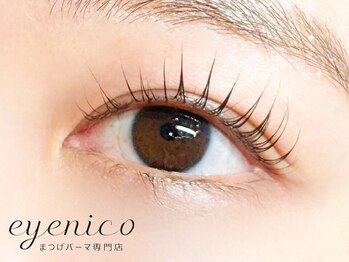 アイニコ 熊本下通店(eyenico)の写真/［熊本/マツパ/眉毛］一重/奥二重/二重など,目の特徴に合わせてデザインをご提案!流行りのパリジェンヌ有◎