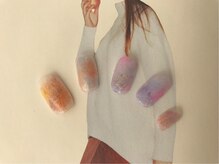 ネイルアンドアイラッシュサロン エスポアール(nail&eyelash salon espoir)/タイダイネイル　90分コース