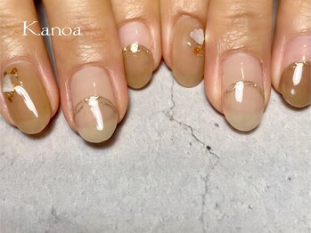 ネイル カノア(Nail Kanoa)/シンプルネイル10本　7700円