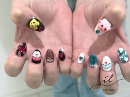 キャラクターネイル