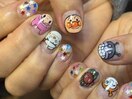 キャラクターネイル