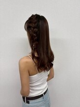 ミカヅキ 赤坂/編みたらしヘアセット！クイック