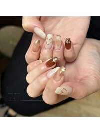 ブラウンネイル