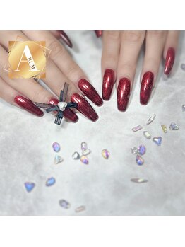 アルムネイル(ARUM nail)の写真/爪の構造を見極めて形成する“美フォルム設計”の長さ出し。厚みではなく、経験と技術で強度と美しさを実現