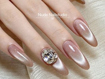ヌード ネイルスタジオ 船橋店(Nude Nailstudio)/パラジェル/長さだし/オフのみ