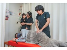 むさし鍼灸整骨院 王塚台院の雰囲気(抱っこ疲れのママさんも産後ケアでスッキリ!お子様連れ歓迎◎)