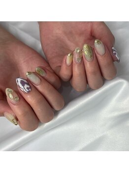 バベル 新町店(Babel)/ニュアンスネイル¥8000＋追加