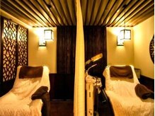 落ち着いた雰囲気の個室でお寛ぎください。