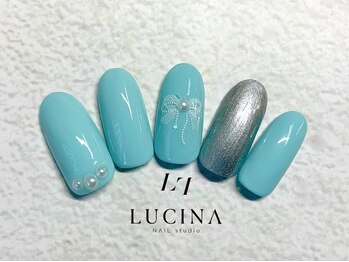 ネイルスタジオ ルキナ(LUCINA)/T-086 シェラックアートデザイン