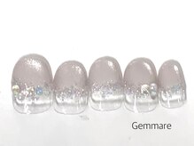 ジェンマーレ たまプラーザ店(Gemmare)/マグネットできらきら夏ネイル