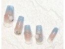 お洒落な華やかデザイン
