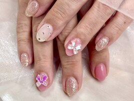 ピンクネイルコレクション定額