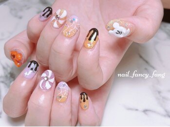 ネイル ファンシーファング(nail_fancy_fang)の写真/やりたいデザインを理想以上の仕上がりに♪画像持ち込みも大歓迎◎"10本アートし放題オフ込み150分8800円