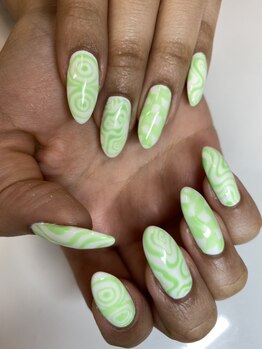 サラサネイルズ 代官山 恵比寿(sarasanails)/手描き