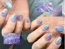 ヌル ネイル 堀江(NURU NAIL HORIE)/マーメイドホログラムマグネット