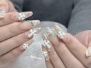 十字架ネイル/長さ出し